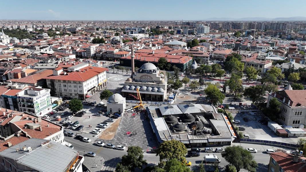 Konya’da tarihi aks için büyük değişim! Yayalara geniş alan, araçlara kısıtlama 7